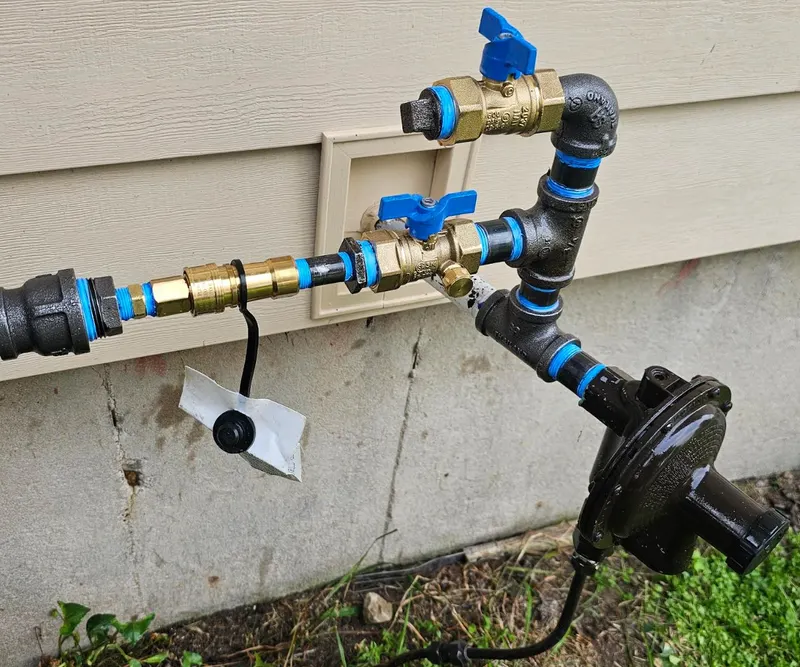 Gas Line Installation
